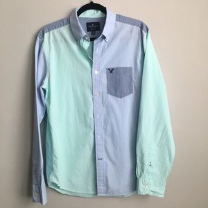 American Eagle Classic Fit Burton Down Long Sleeve